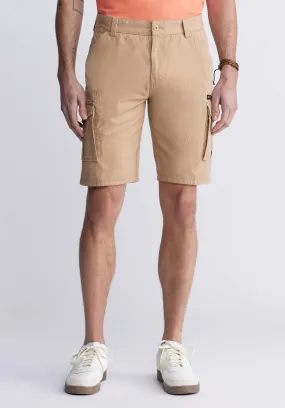 Hiero Men's Cargo Shorts in Tan - BM24270