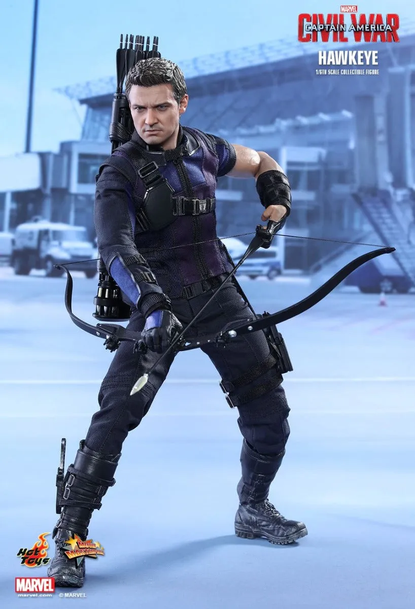 HOT TOYS CAPTAIN AMERICA: CIVIL WAR - HAWKEYE 1/6 MMS358