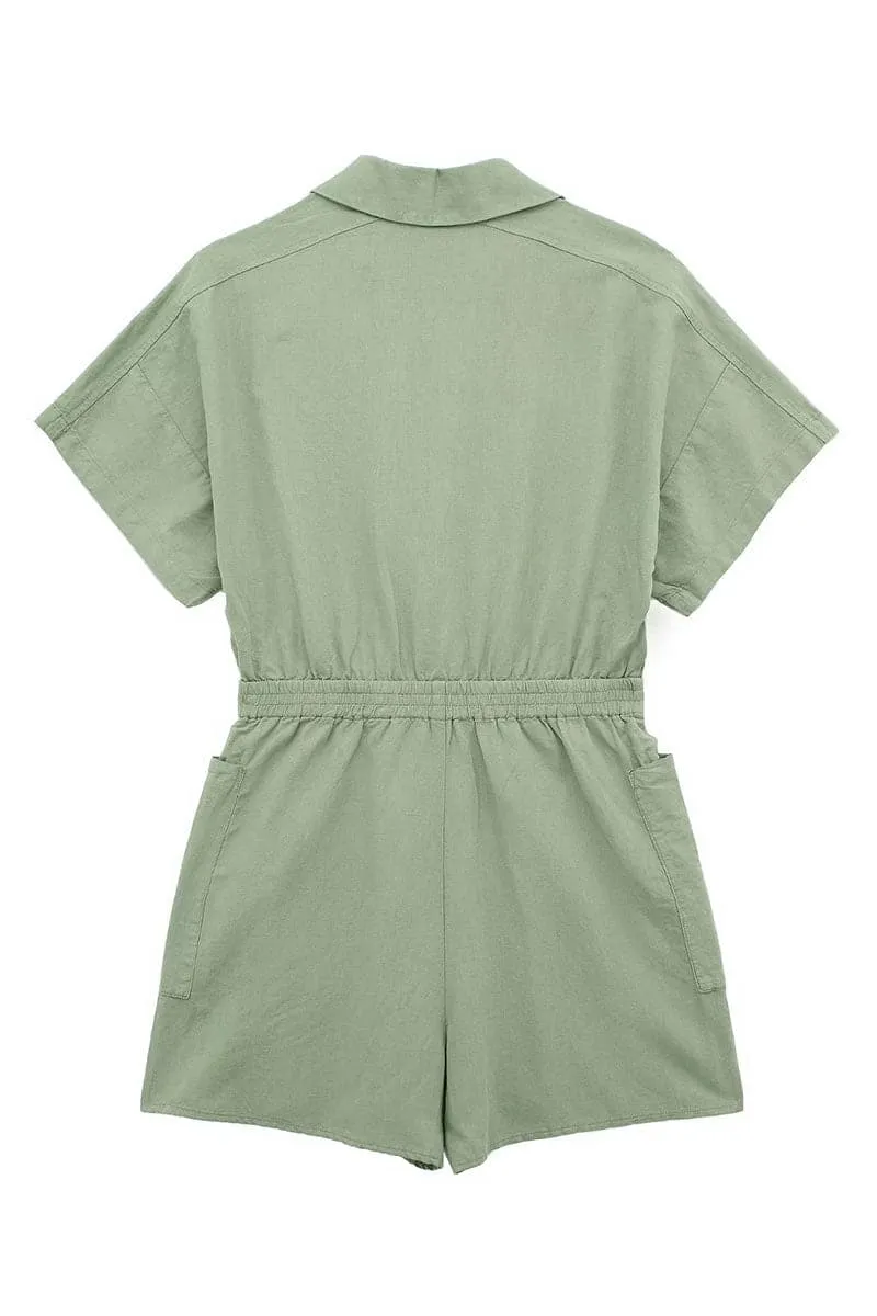 JC200 Short Sleeve Casual Rompers