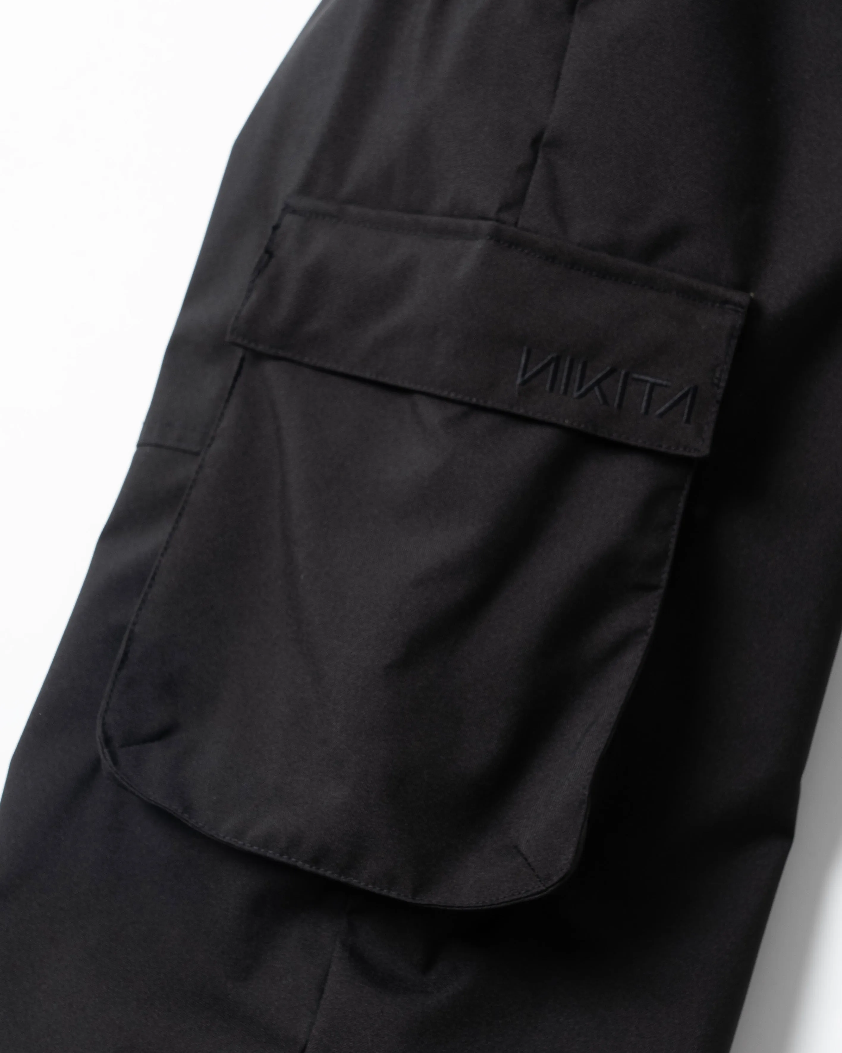 JOGGER CARGO PANT - BLACK