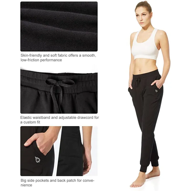 Jogging Pants For Women Cotton Sweatpants Track Sport Pants Sweat Athletic Casual Hiking Pockets