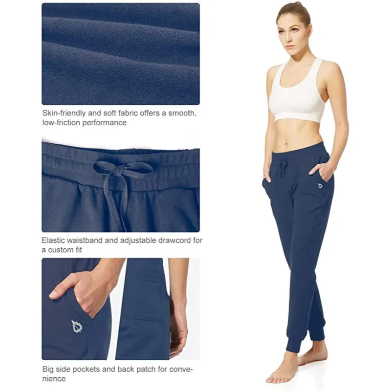 Jogging Pants For Women Cotton Sweatpants Track Sport Pants Sweat Athletic Casual Hiking Pockets