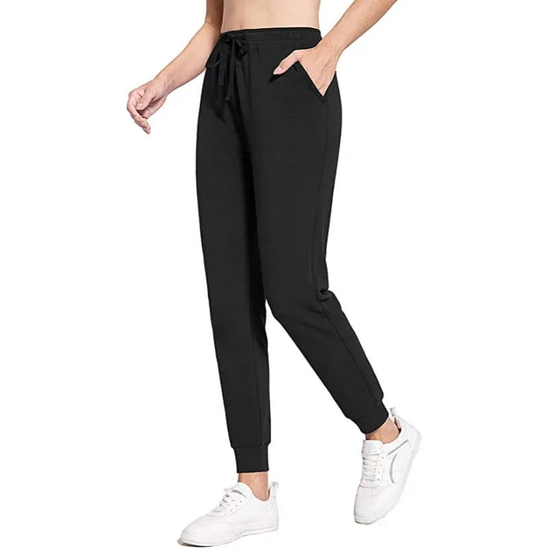 Jogging Pants For Women Cotton Sweatpants Track Sport Pants Sweat Athletic Casual Hiking Pockets