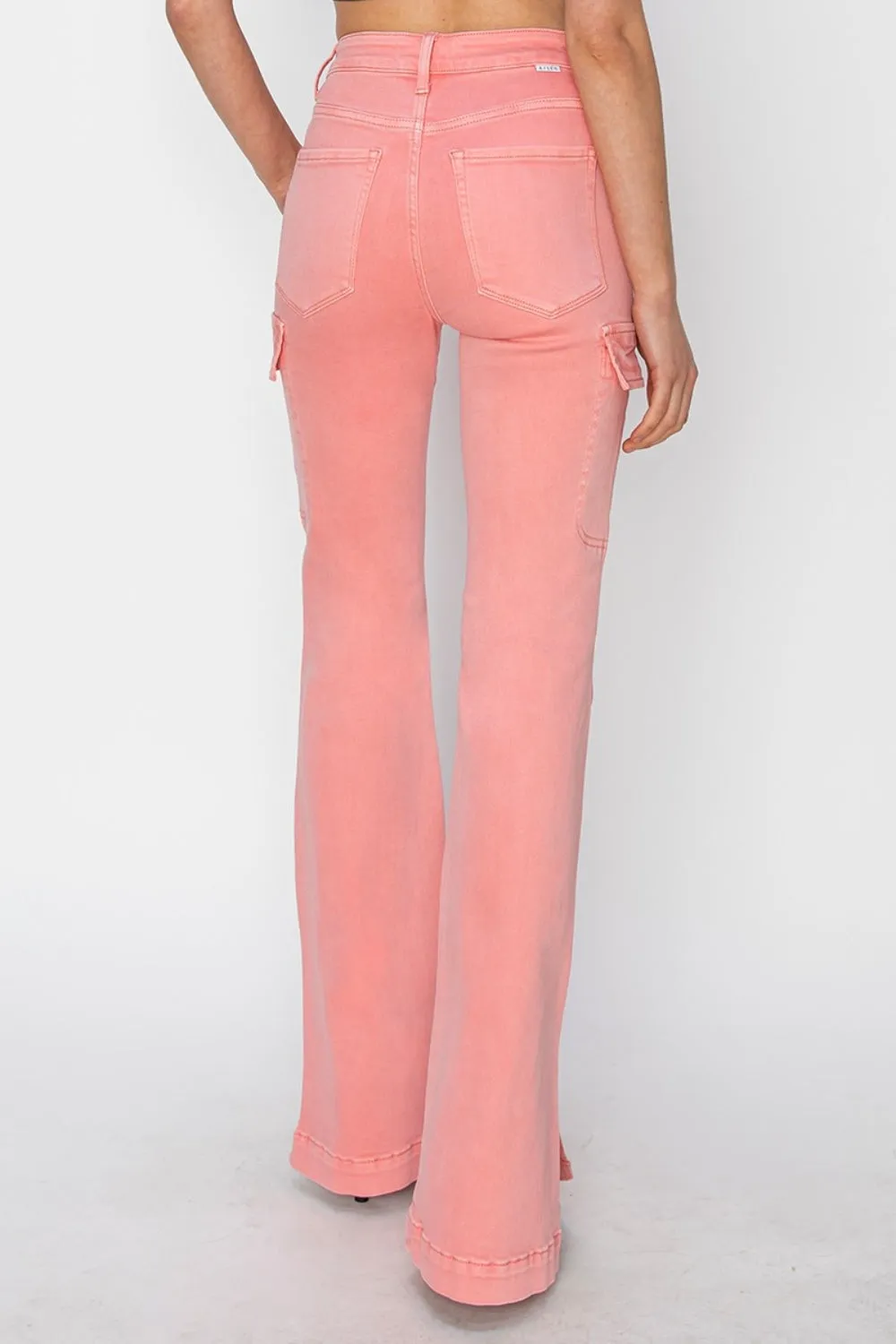 Just BE. RISEN  Flamingo Cargo Bootcut Jeans