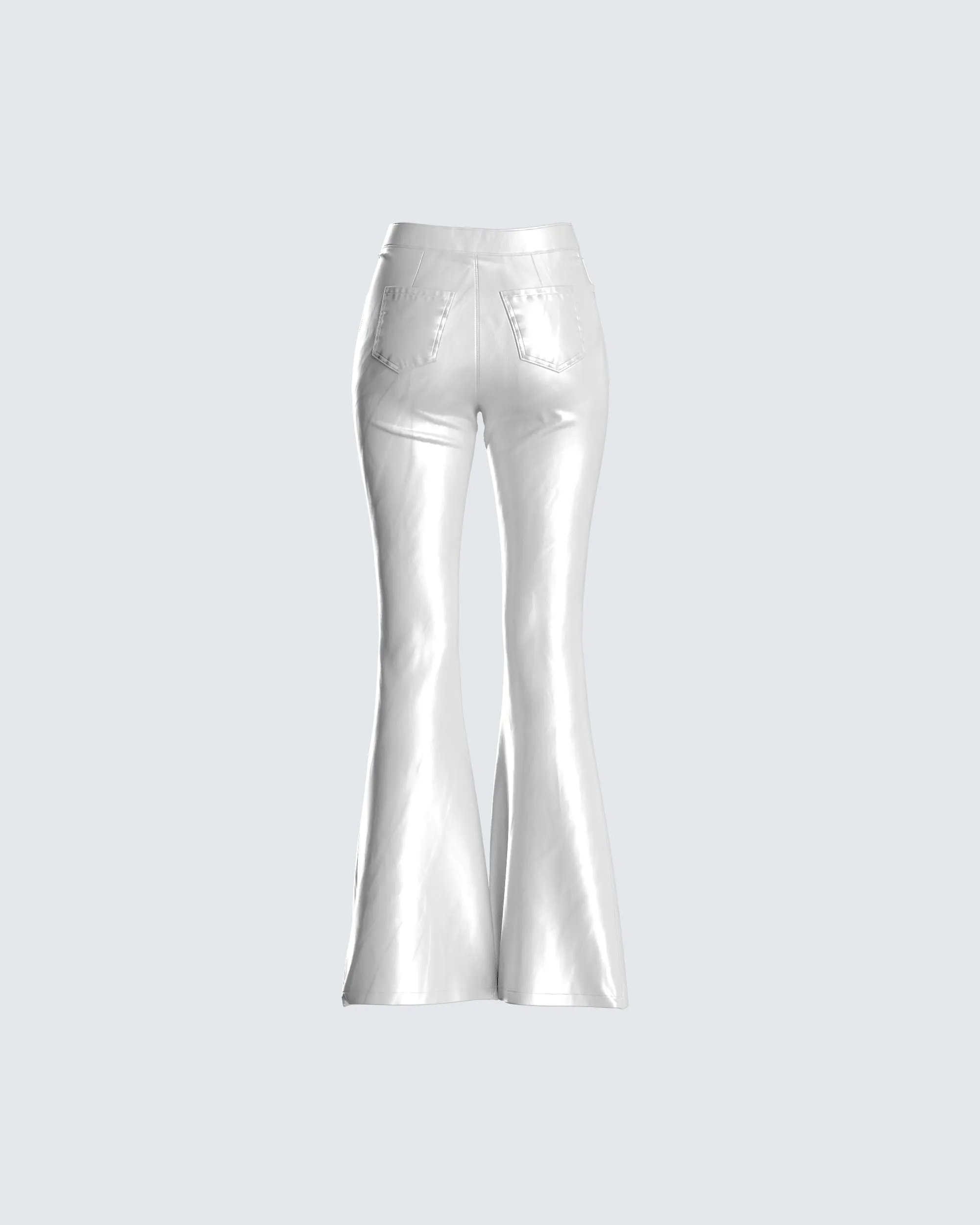 Kelly Silver Flared Pant