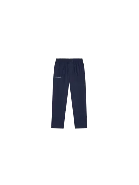 Kids Aloe Linen Pants—navy blue