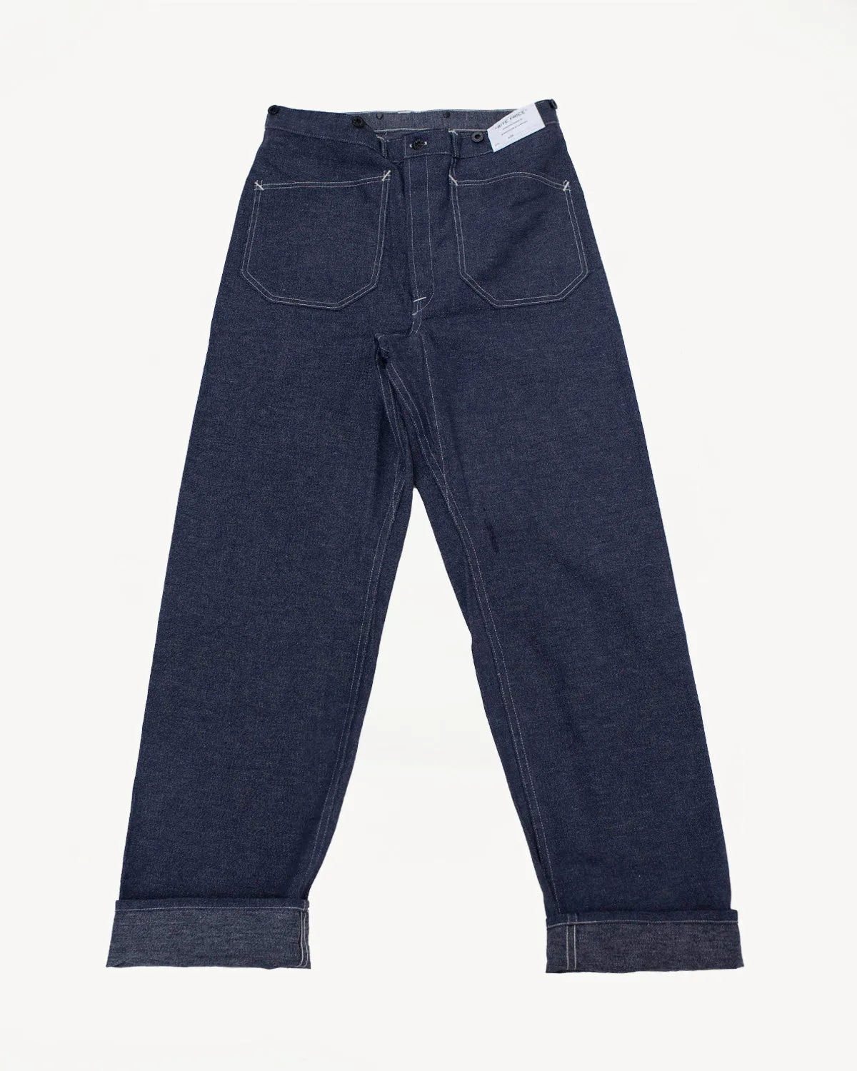 Lot 1223 - Forty and Eight Horse Guard Pants - Indigo