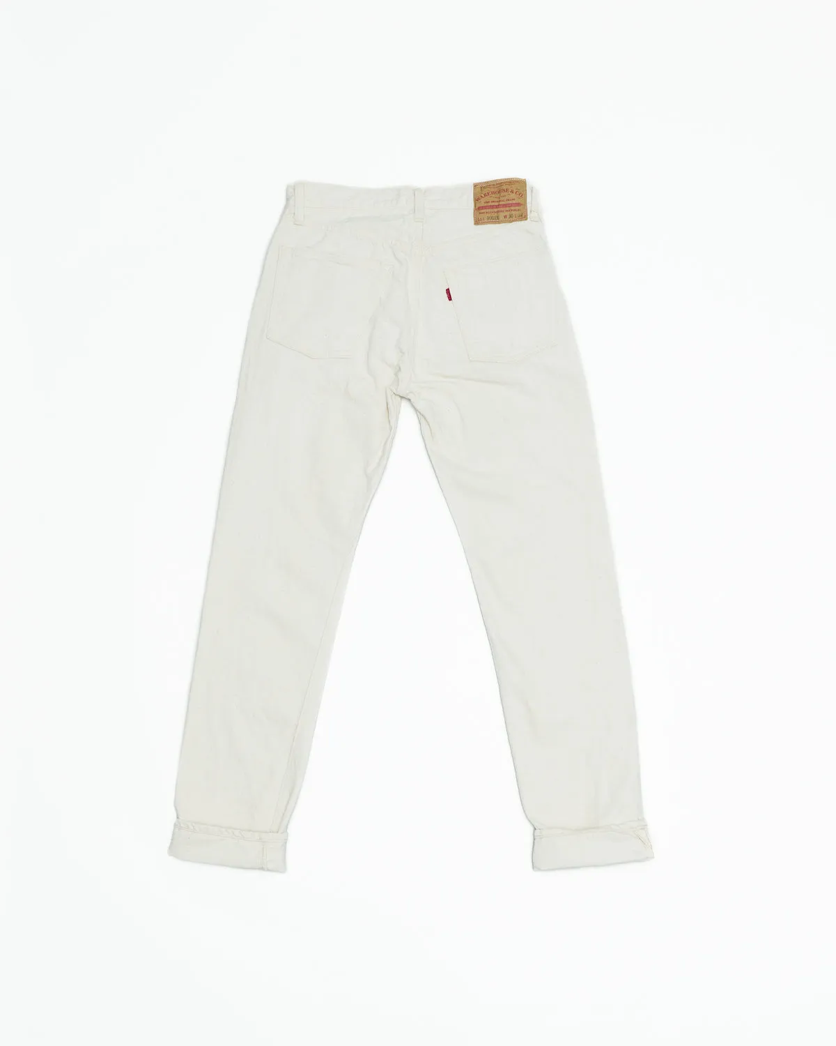 Lot 900XX - 13.5oz Slim Fit White Jeans - One Wash