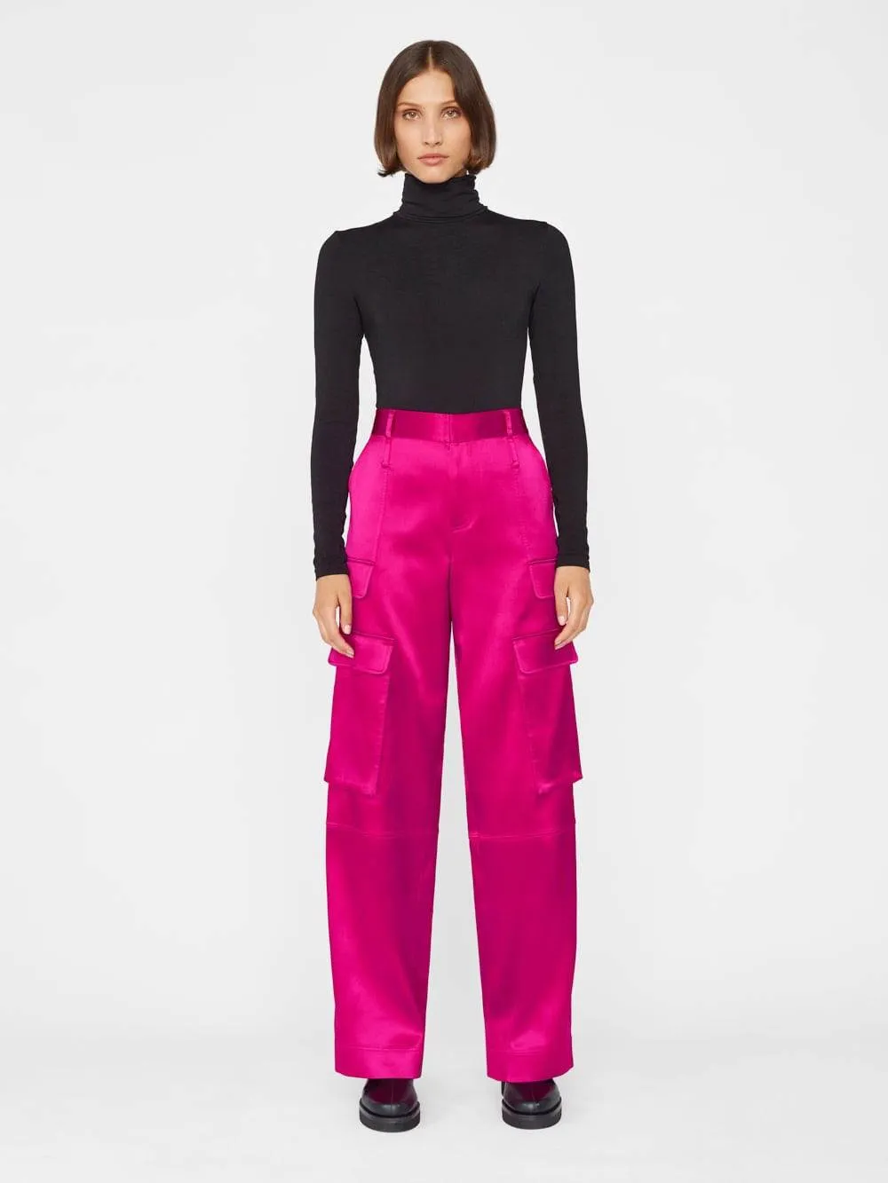 Magenta Blazer Stylish and Pants Set