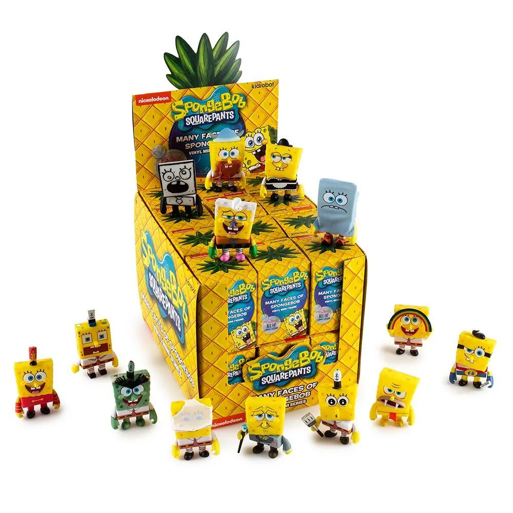 Many Faces of Spongebob Mini Series by Kidrobot - Single Blind Box