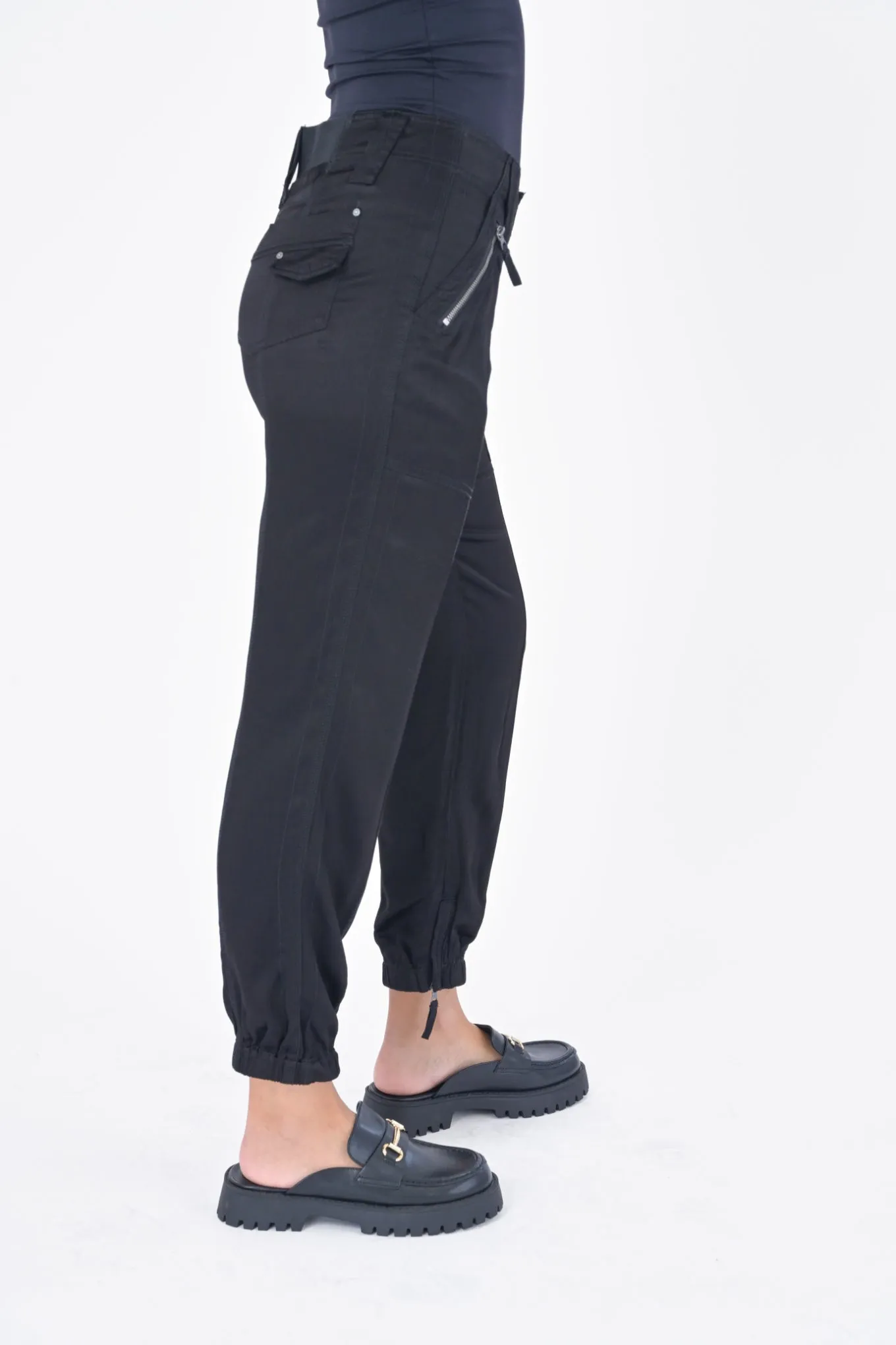 Marina Viscose Satin Jogger