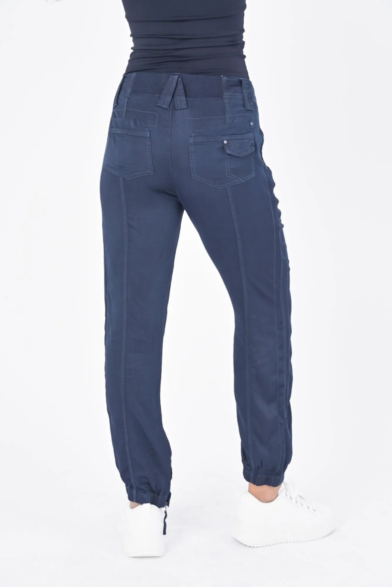 Marina Viscose Satin Jogger