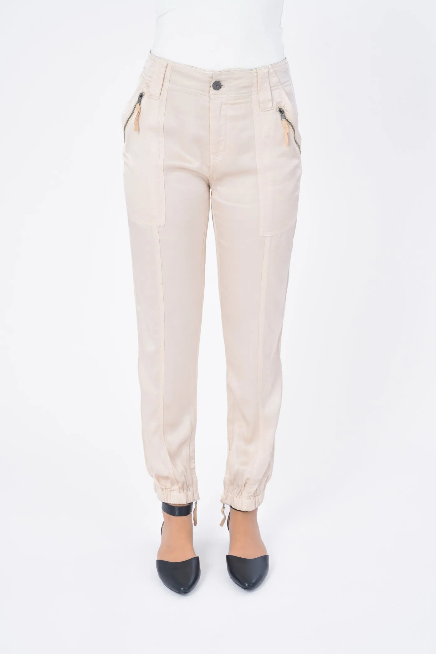 Marina Viscose Satin Jogger