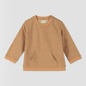 Mawgan top in pumpkin