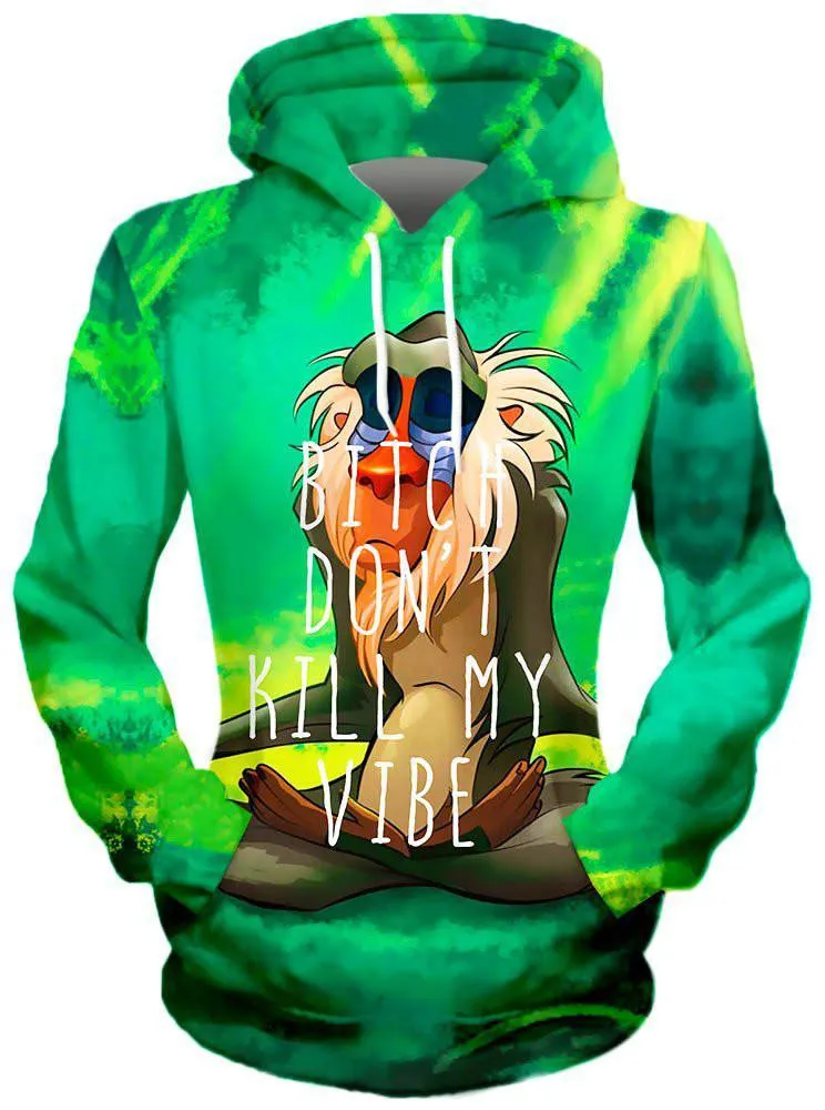 Meditating Rafiki Unisex Hoodie