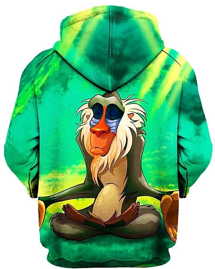 Meditating Rafiki Unisex Hoodie