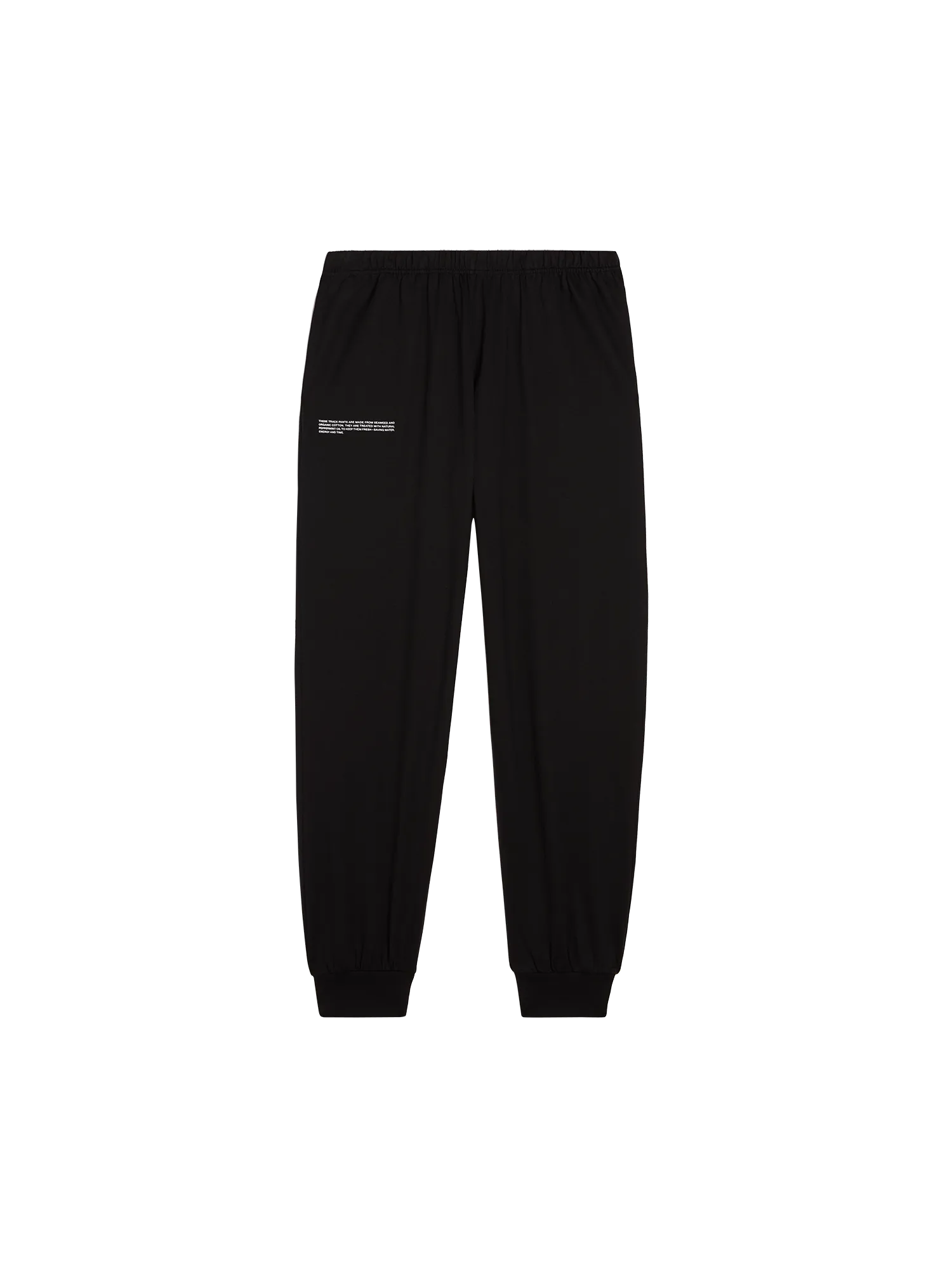 Men Organic Cotton Loungewear Pants with C-FIBER™—black