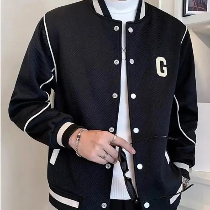 Men's Baseball Uniforms Casual Sports Cargo jacket