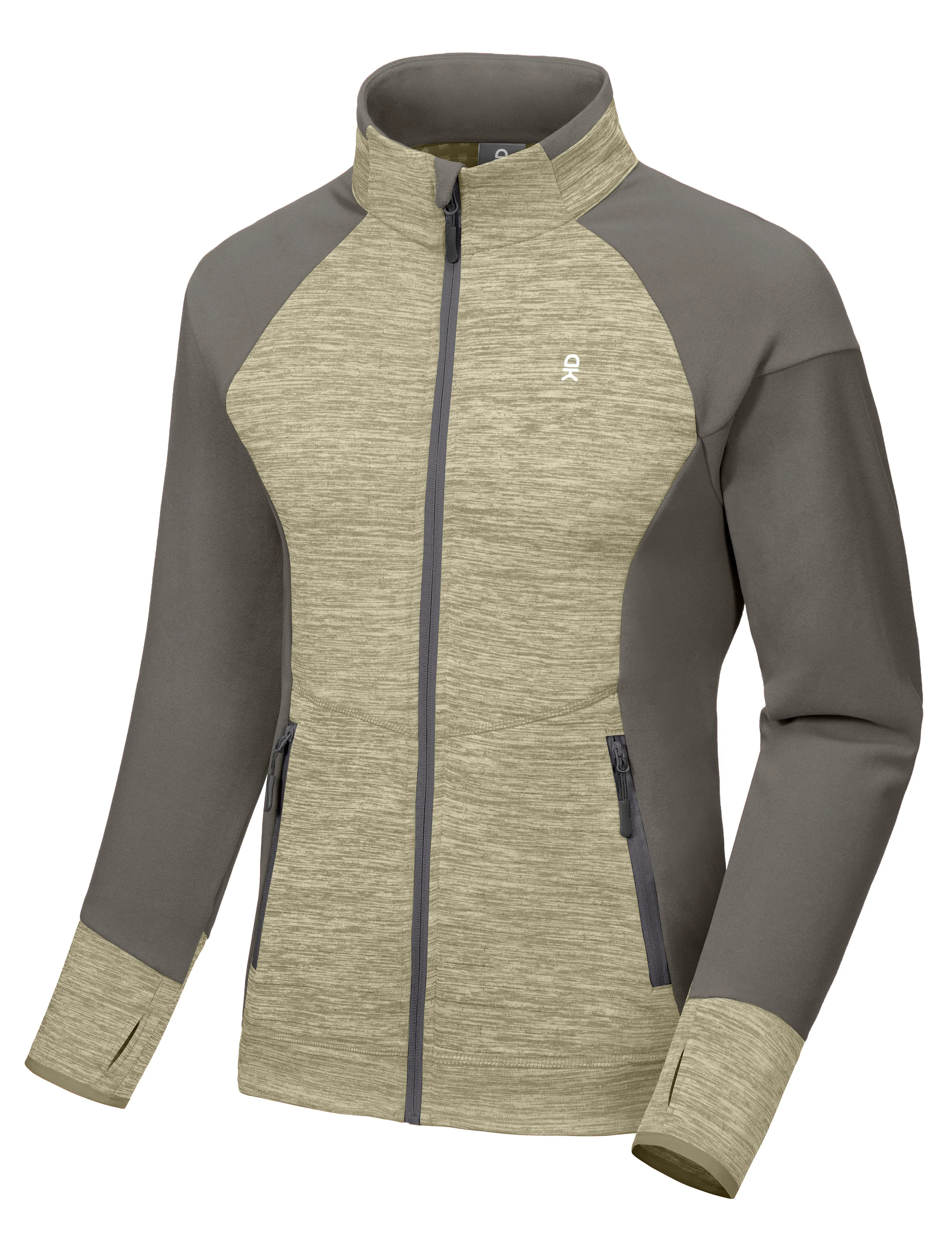 Men's Ultra Soft Warm Fleece Hybrid Running Golf Jacket