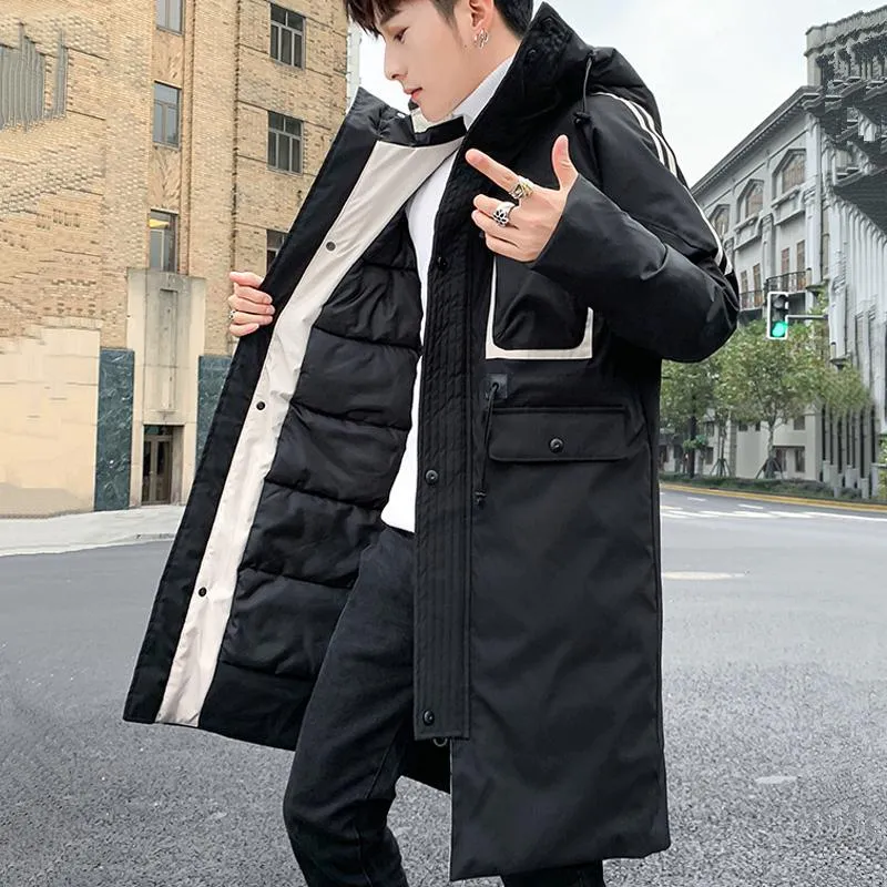 Men's Winter Casual Long Parka