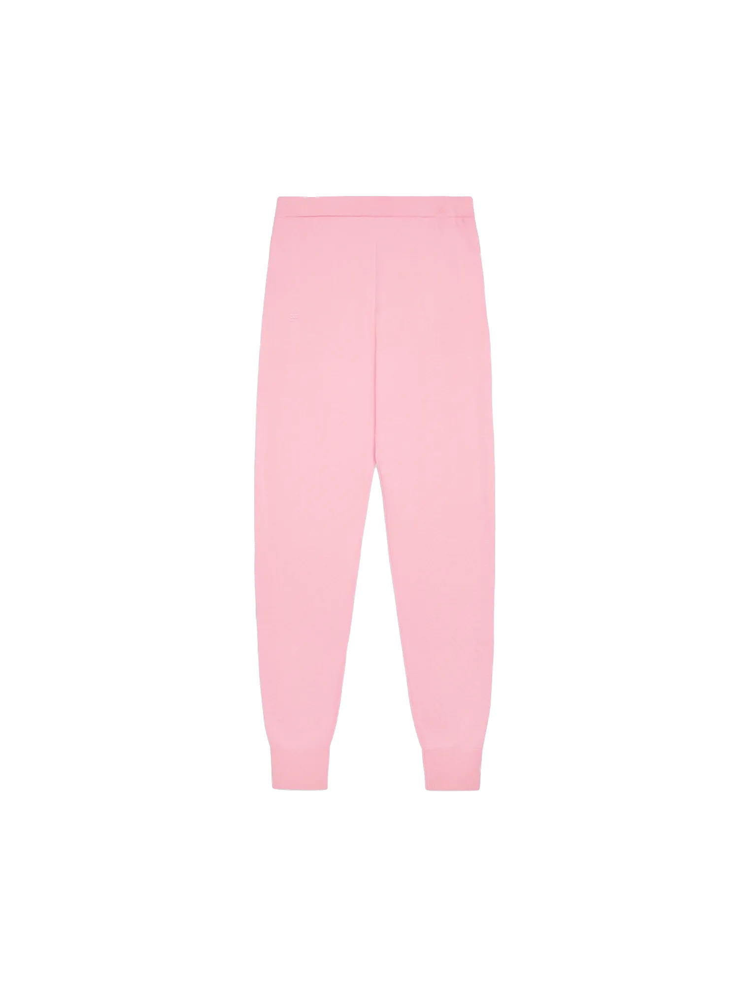 Merino Wool Track Pants—sakura pink