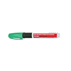 Metal Pro Fiber Marker For Steel Green