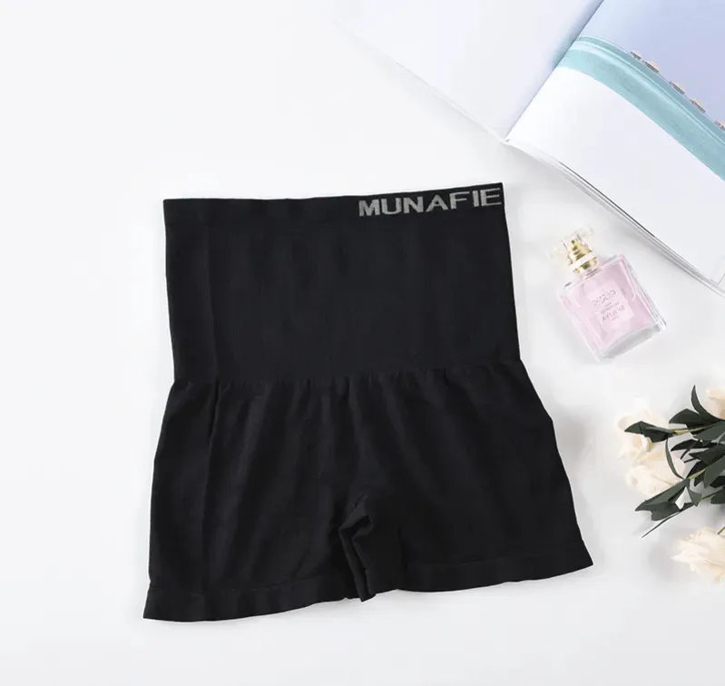 Munafie Women's High Waist Slimming Seamless Panties - #722