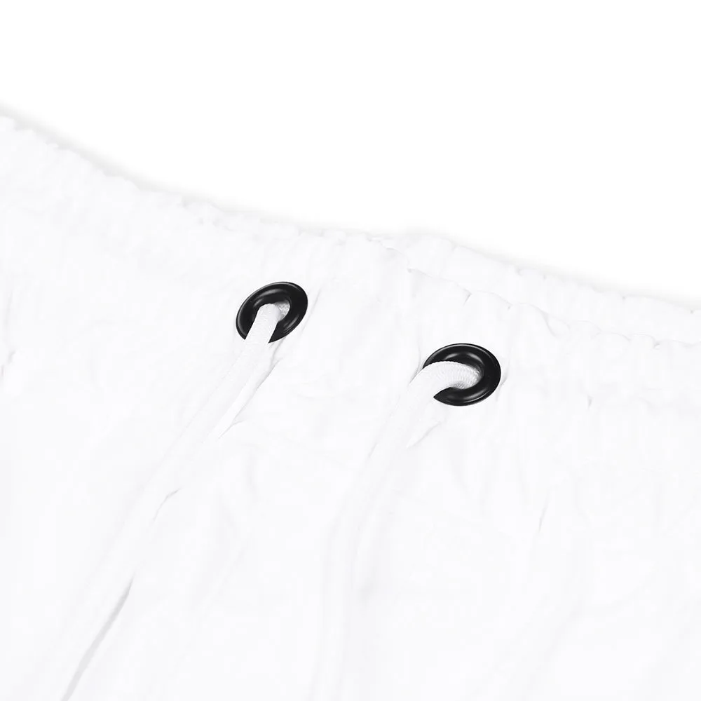 NEW POT-X REFLECTIVE TRACK PANTS WHITE