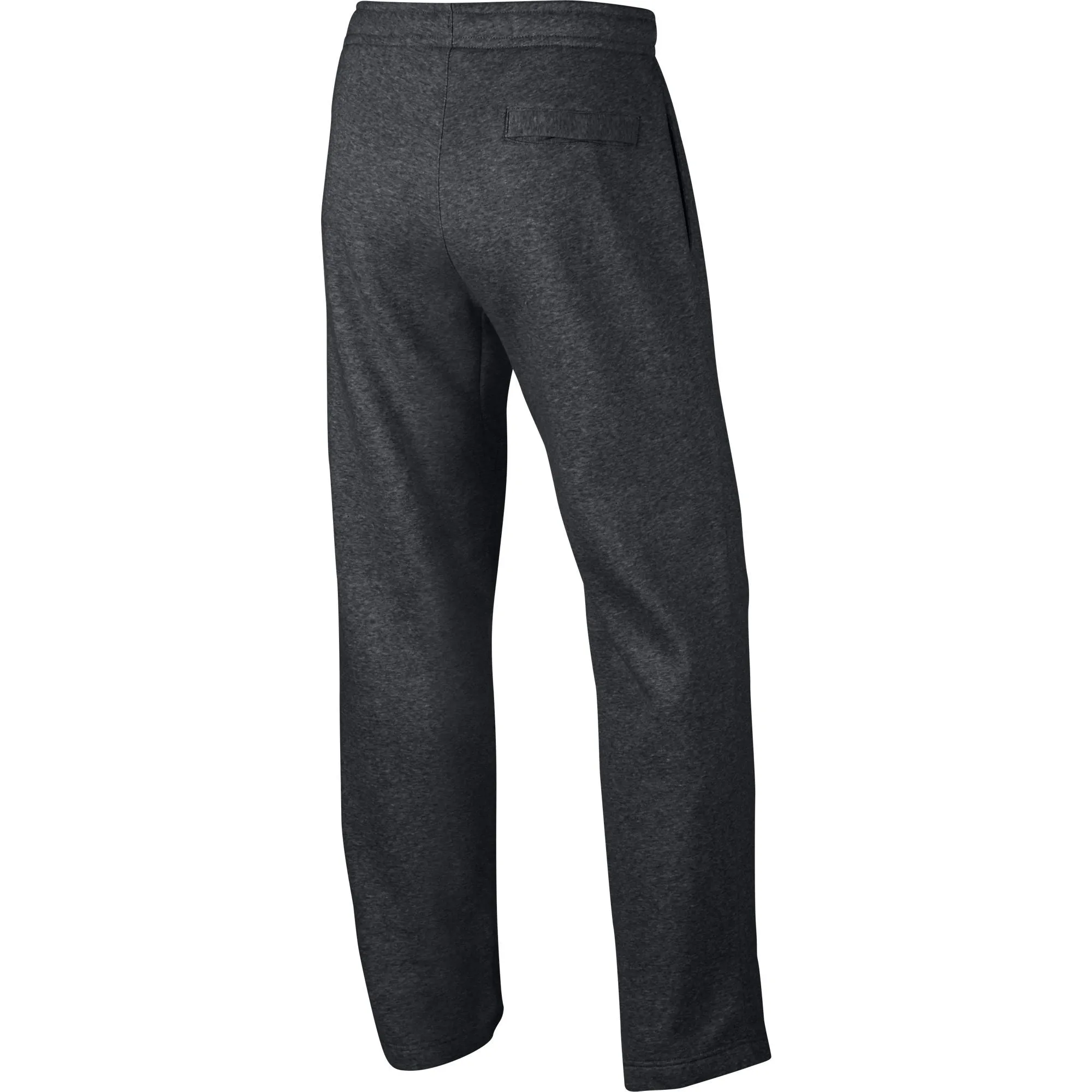 Nike Club Fleece Open Hem Men's Sweatpants Dark Grey/White