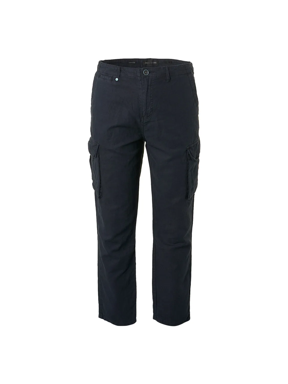 No Excess - Linen Blend Cargo Pant - Night