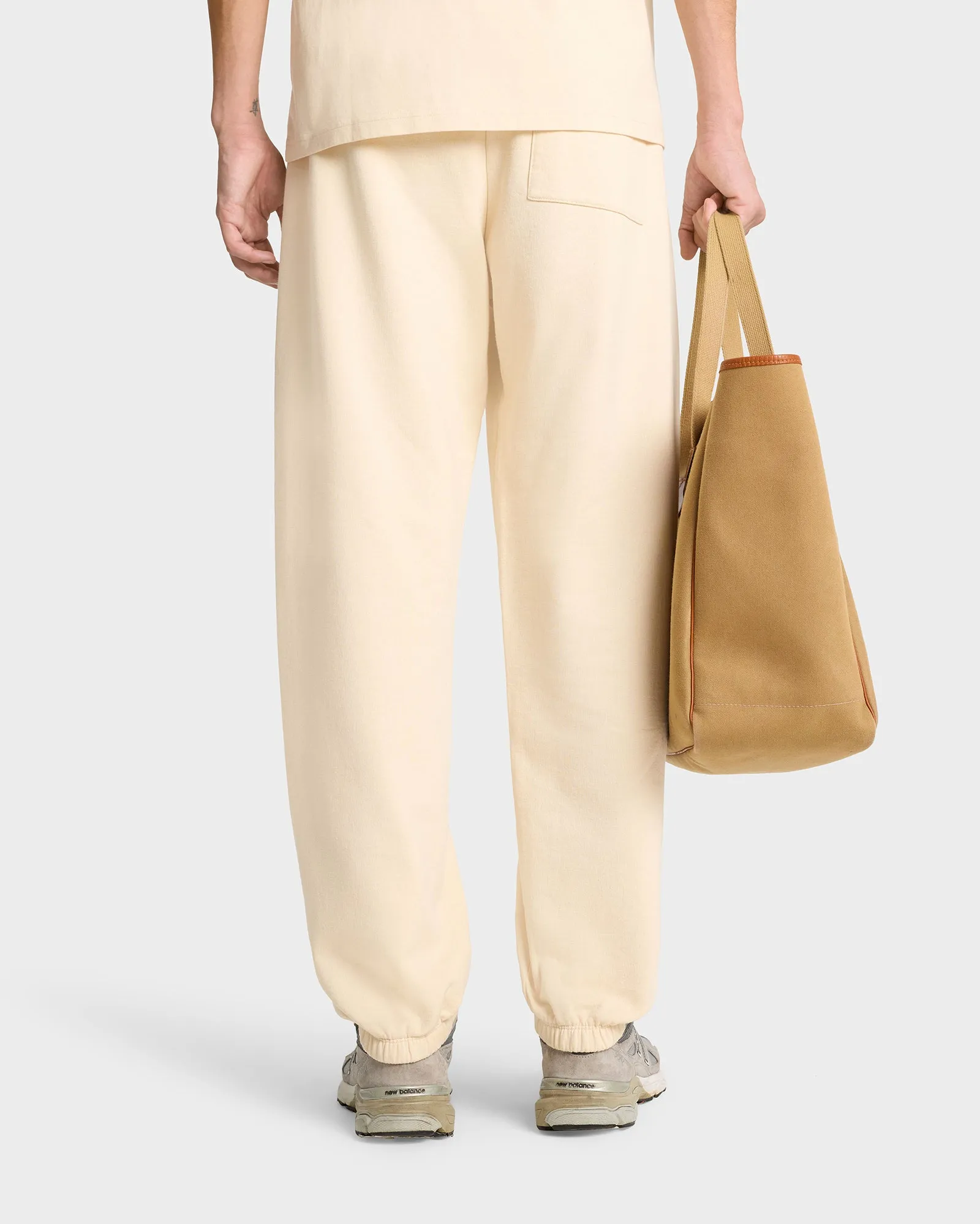 NY Health Club Sweatpant - Cream/Navy