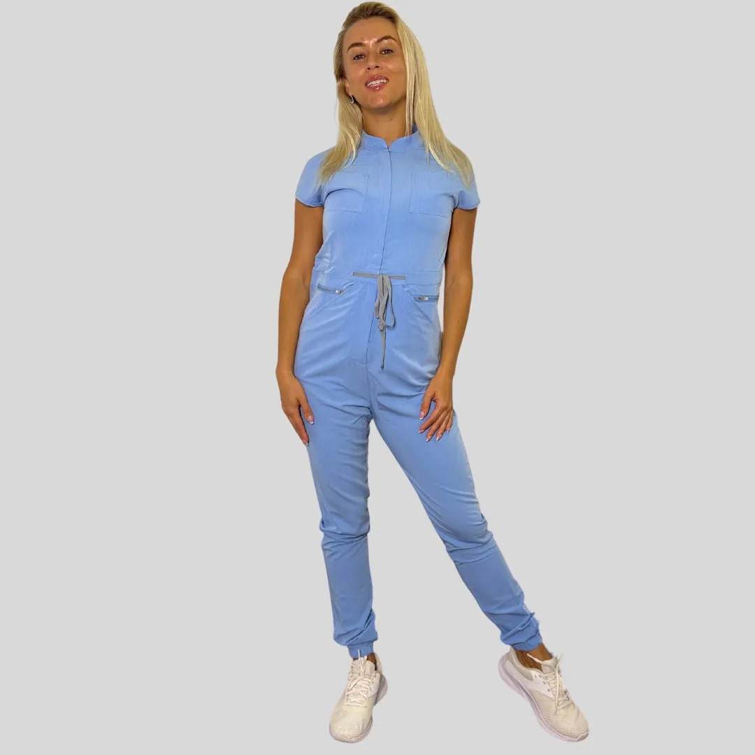 One Piece Scrub Jumpsuit