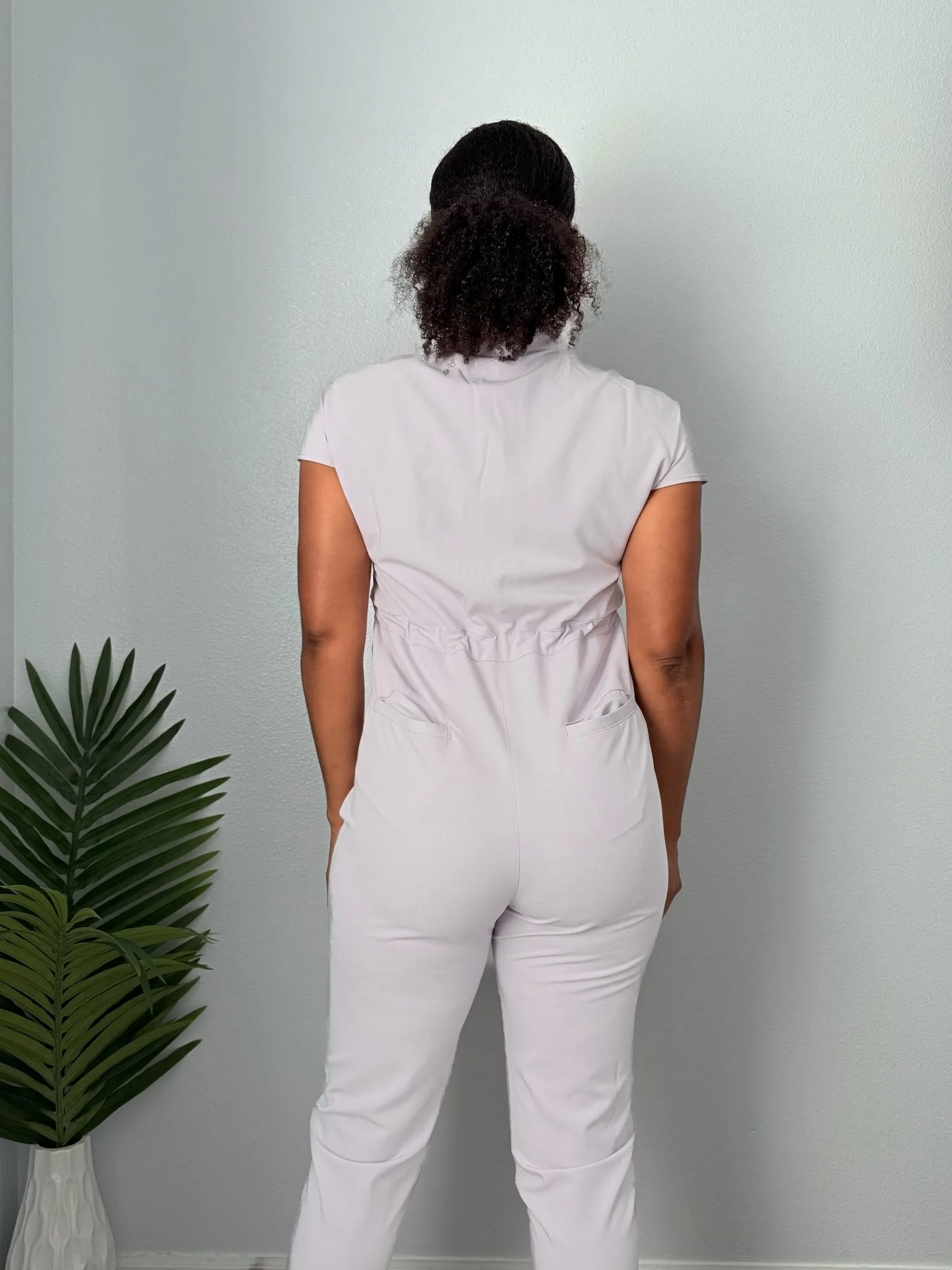 One Piece Scrub Jumpsuit