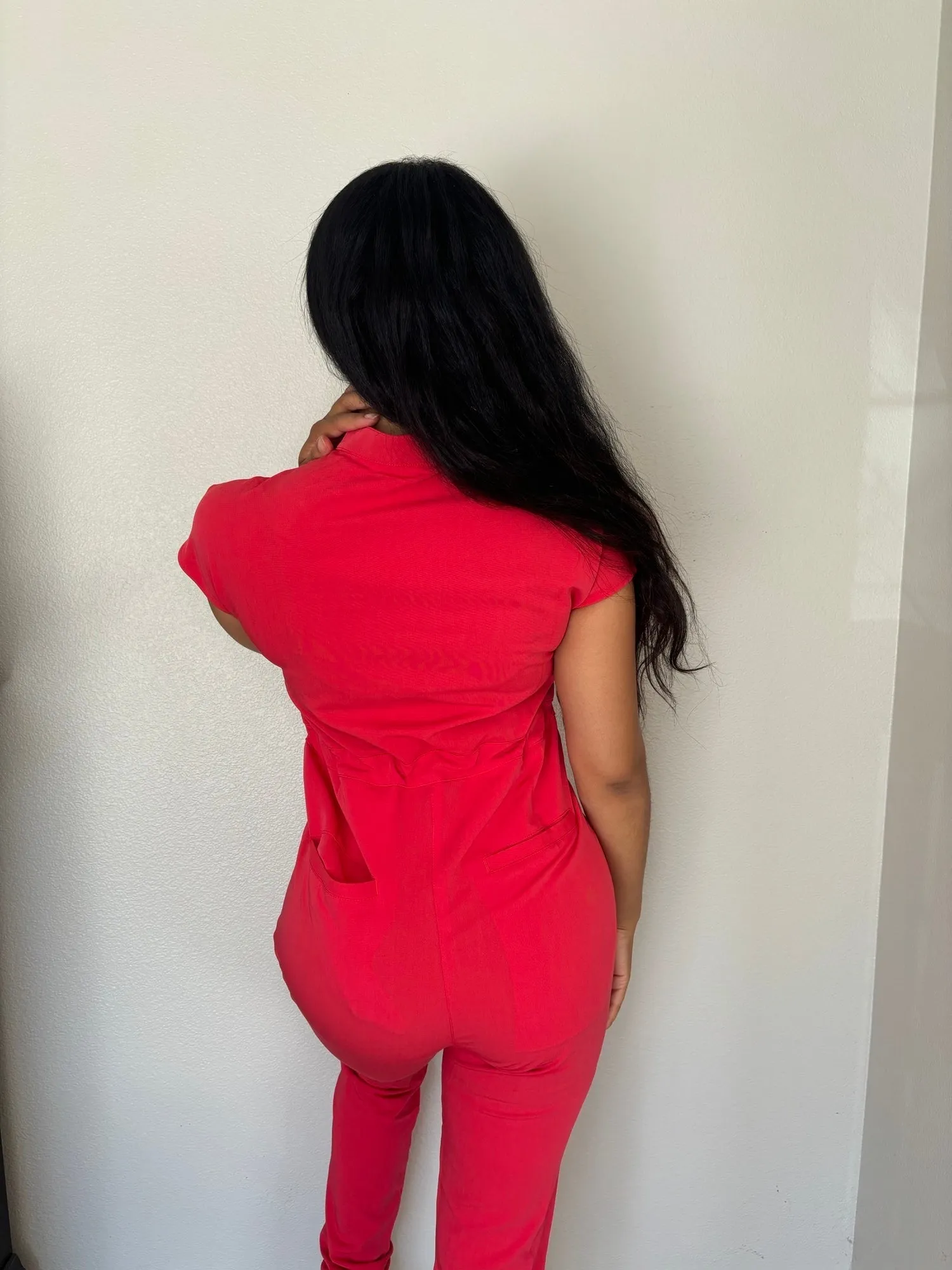 One Piece Scrub Jumpsuit