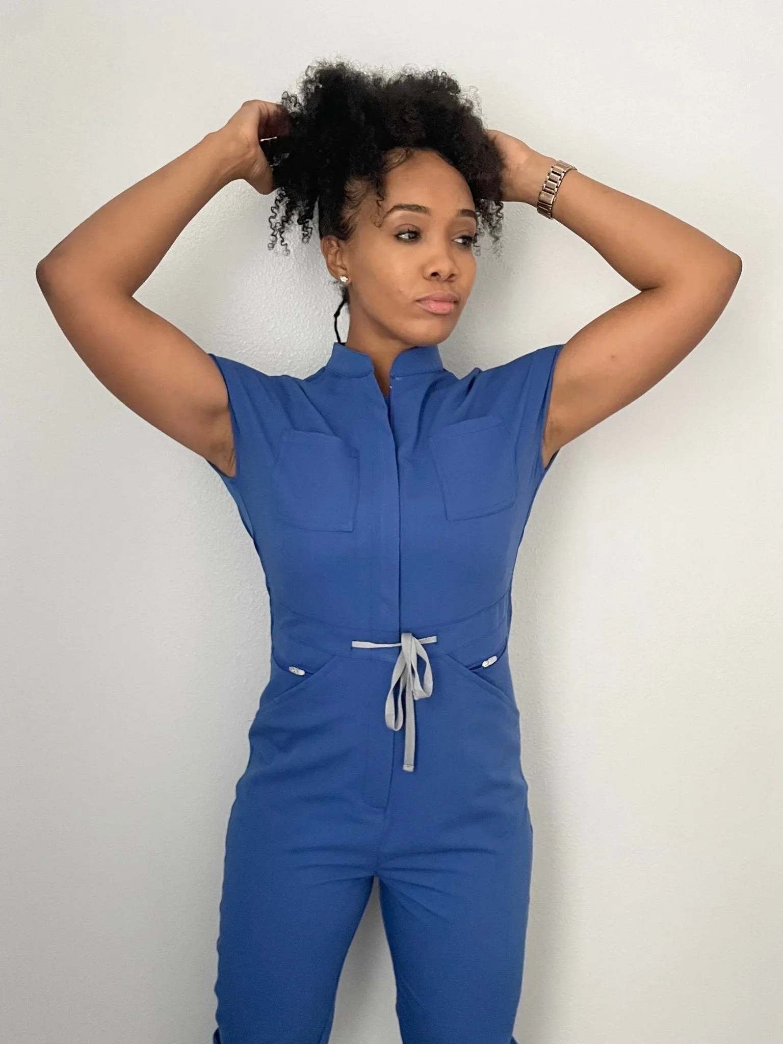 One Piece Scrub Jumpsuit