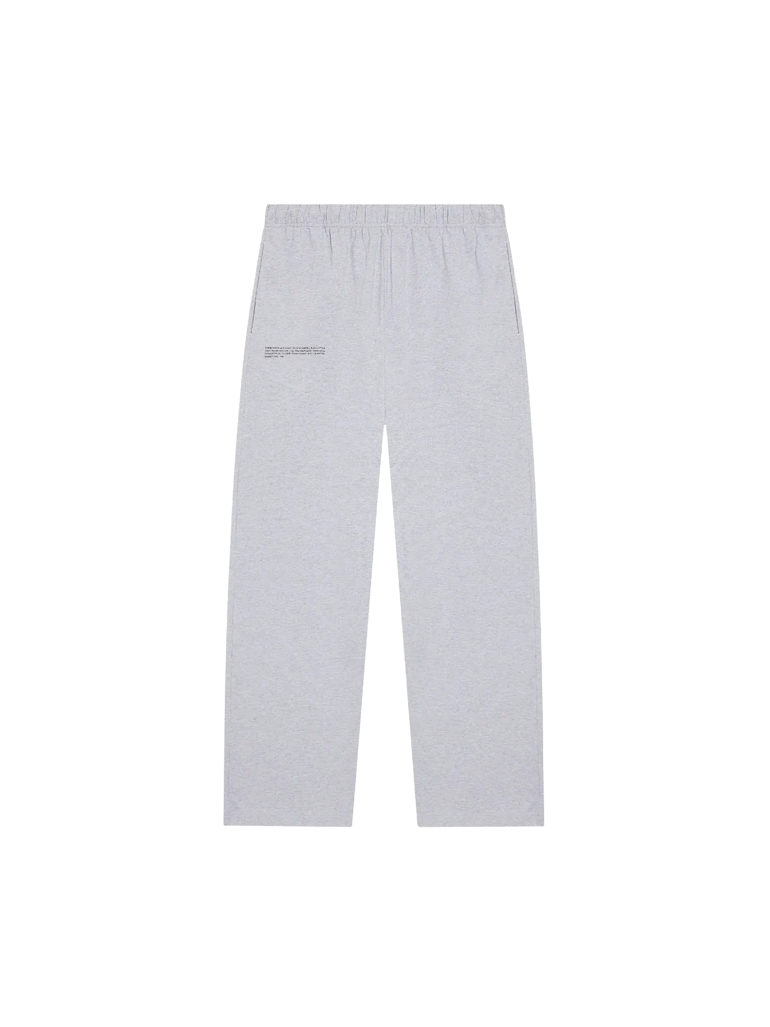 Organic Cotton Pajama Track Pants with C-FIBER™—grey marl