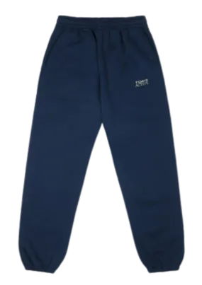 Organic Fitted Sweat Pants - Pageant Blue