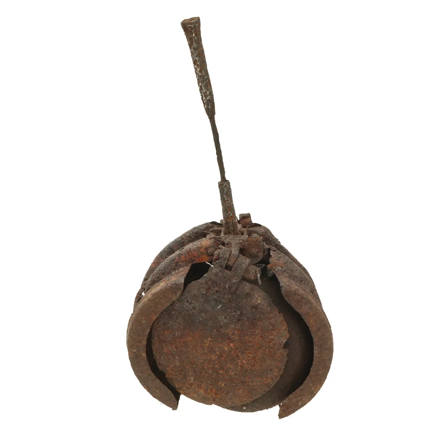 Original German WWII Inert Butterfly Bomb SD-2 Sprengbombe Dickwandig 2 kg - Battlefield Dug Up