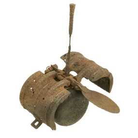 Original German WWII Inert Butterfly Bomb SD-2 Sprengbombe Dickwandig 2 kg - Battlefield Pickup