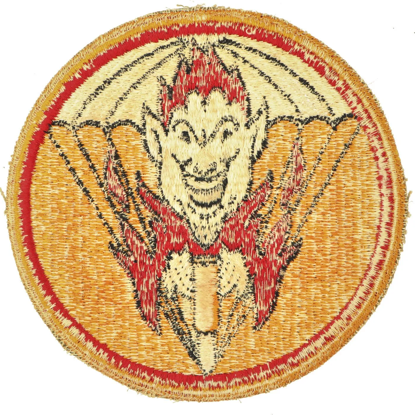 Original U.S. WWII 462nd Parachute Field Artillery Battalion Airborne Pocket Patch