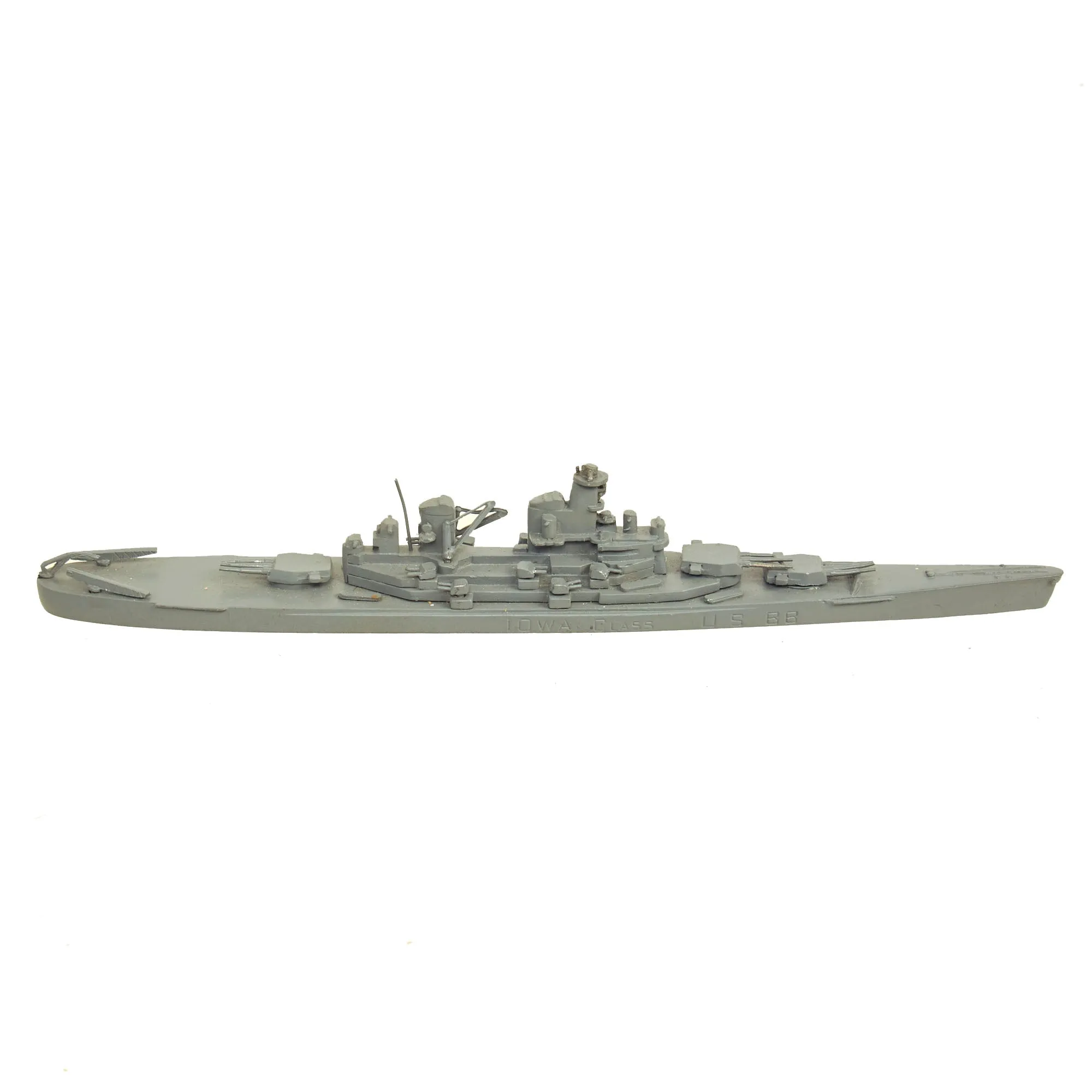 Original WWII U.S. Navy Teacher Models of British & French Ships in Case with Extra U.S. and Other Models