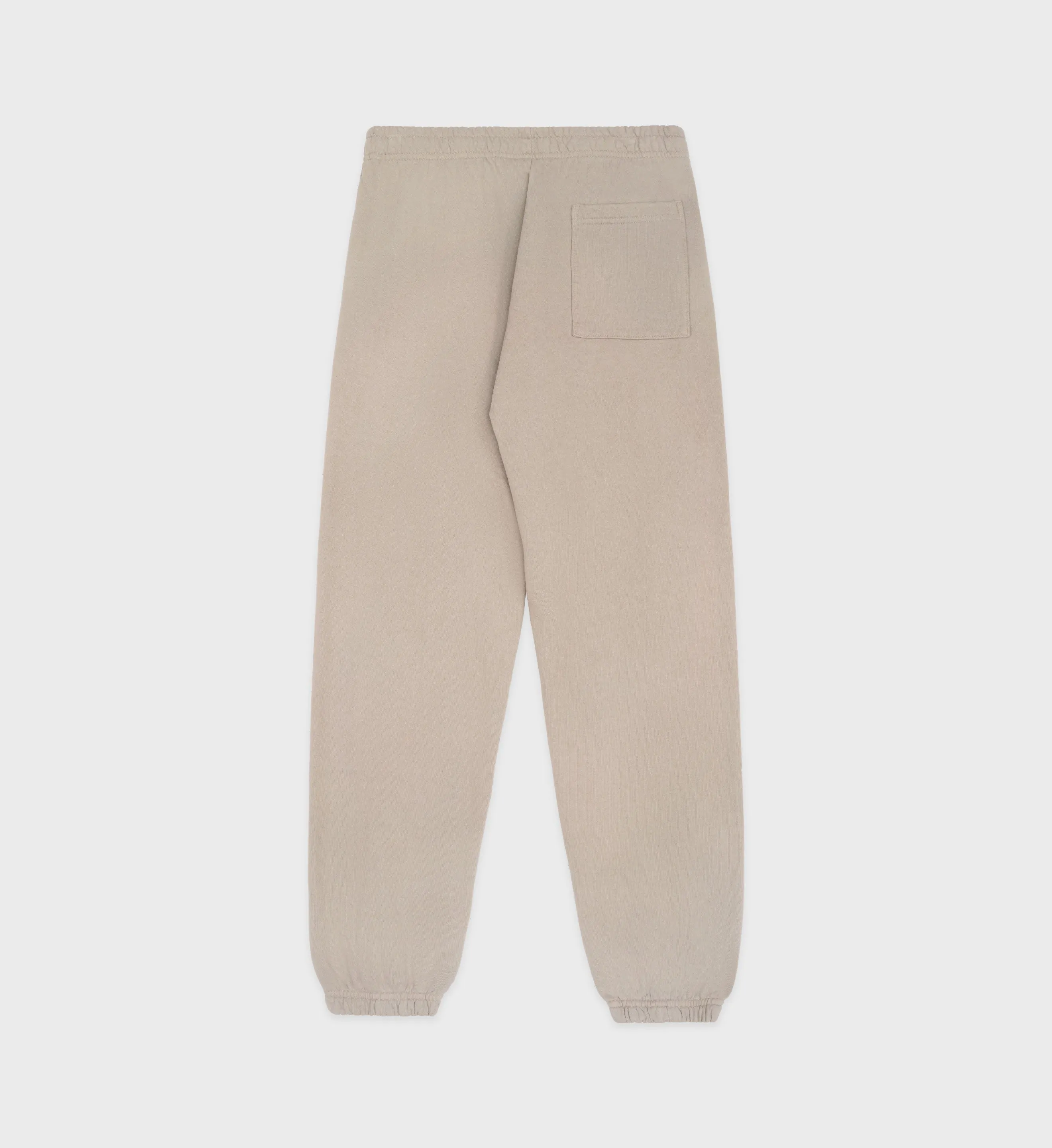 Paris Country Club Sweatpant - Elephant/White