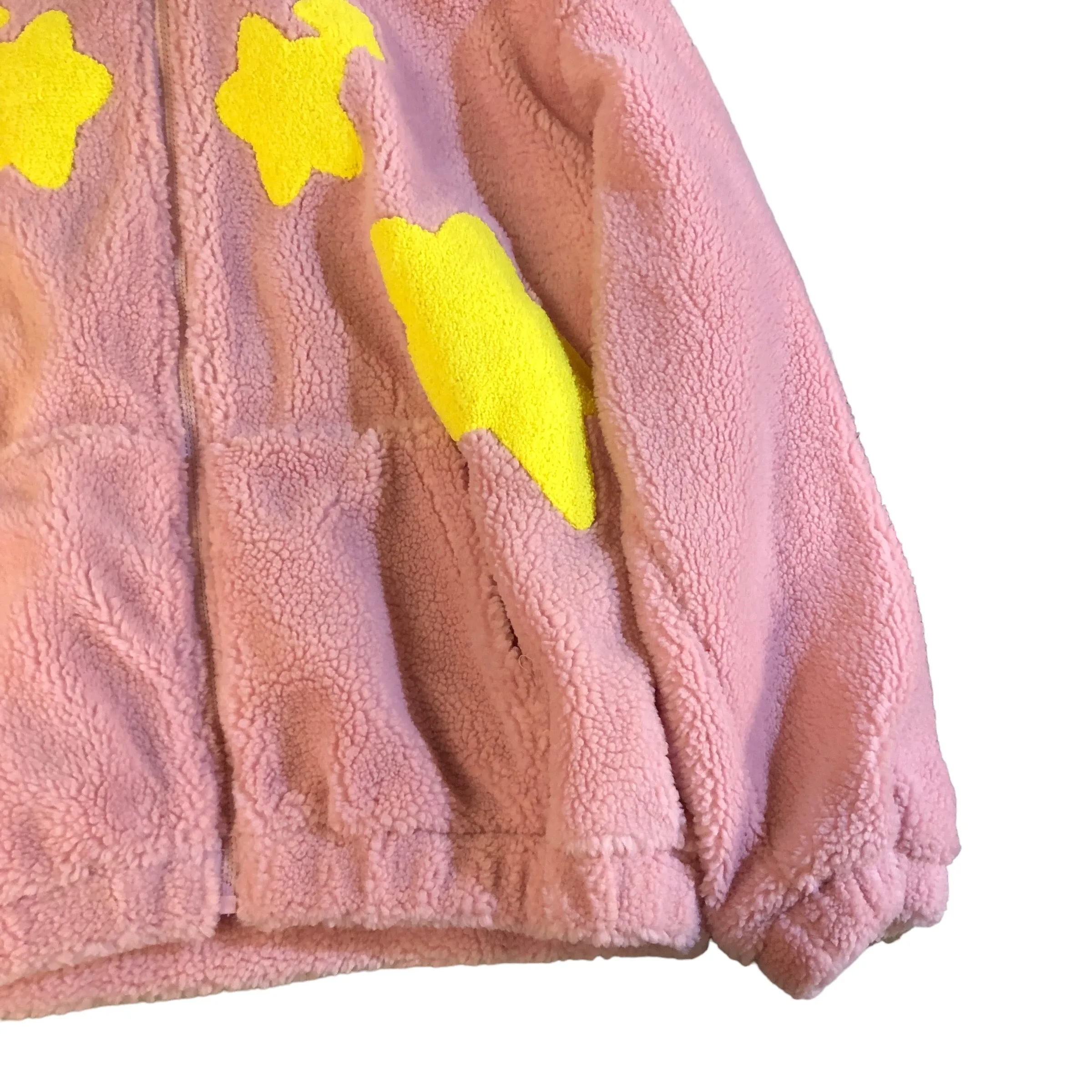 Pink Kirby Heavy Fleece hoody Jacket