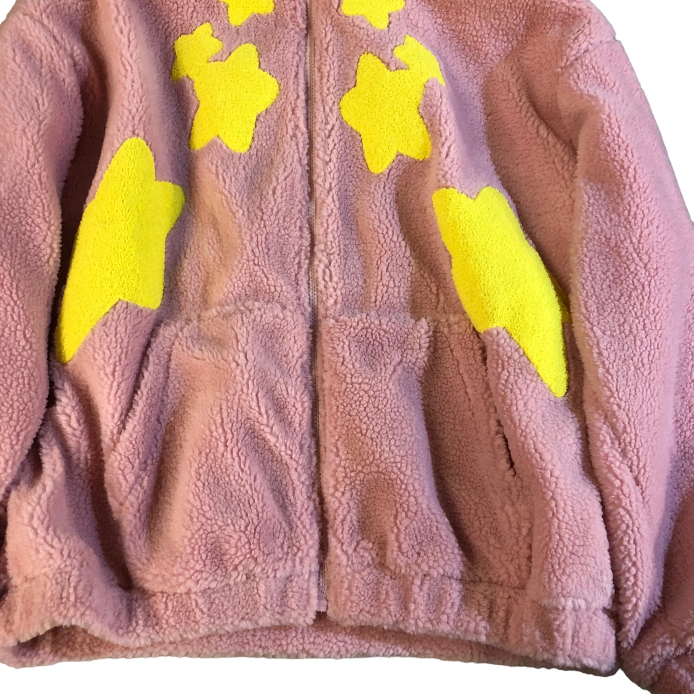 Pink Kirby Heavy Fleece hoody Jacket