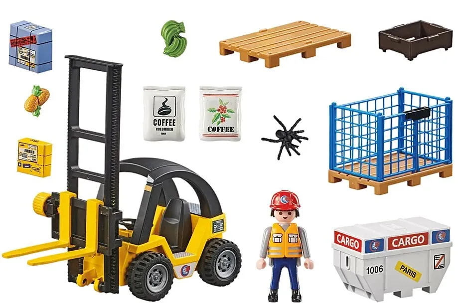 Playmobil My Life - Forklift Truck with Cargo (715