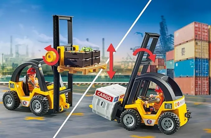 Playmobil My Life - Forklift Truck with Cargo (715