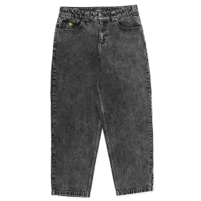 Plaza Jeans - Acid Wash Black