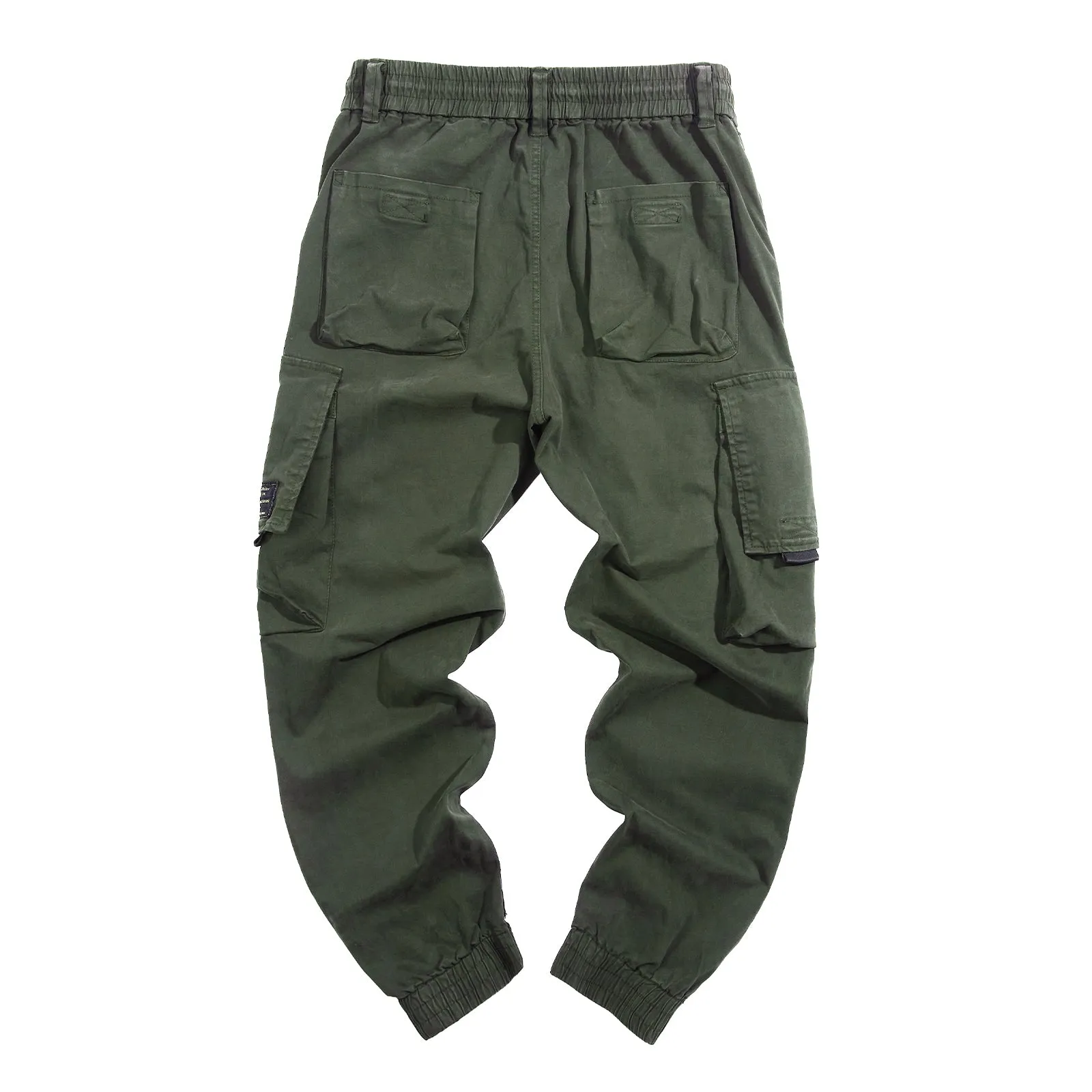 POCKETS RIBBON CARGO PANTS