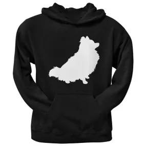 Pomchi Silhouette Black Adult Hoodie