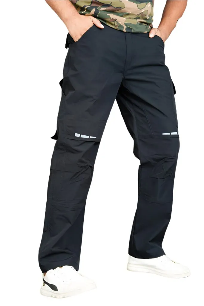 Premium Soldier-Wear Multi-Pocket Cargo (Black)